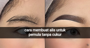 cara membuat alis untuk pemula tanpa cukur