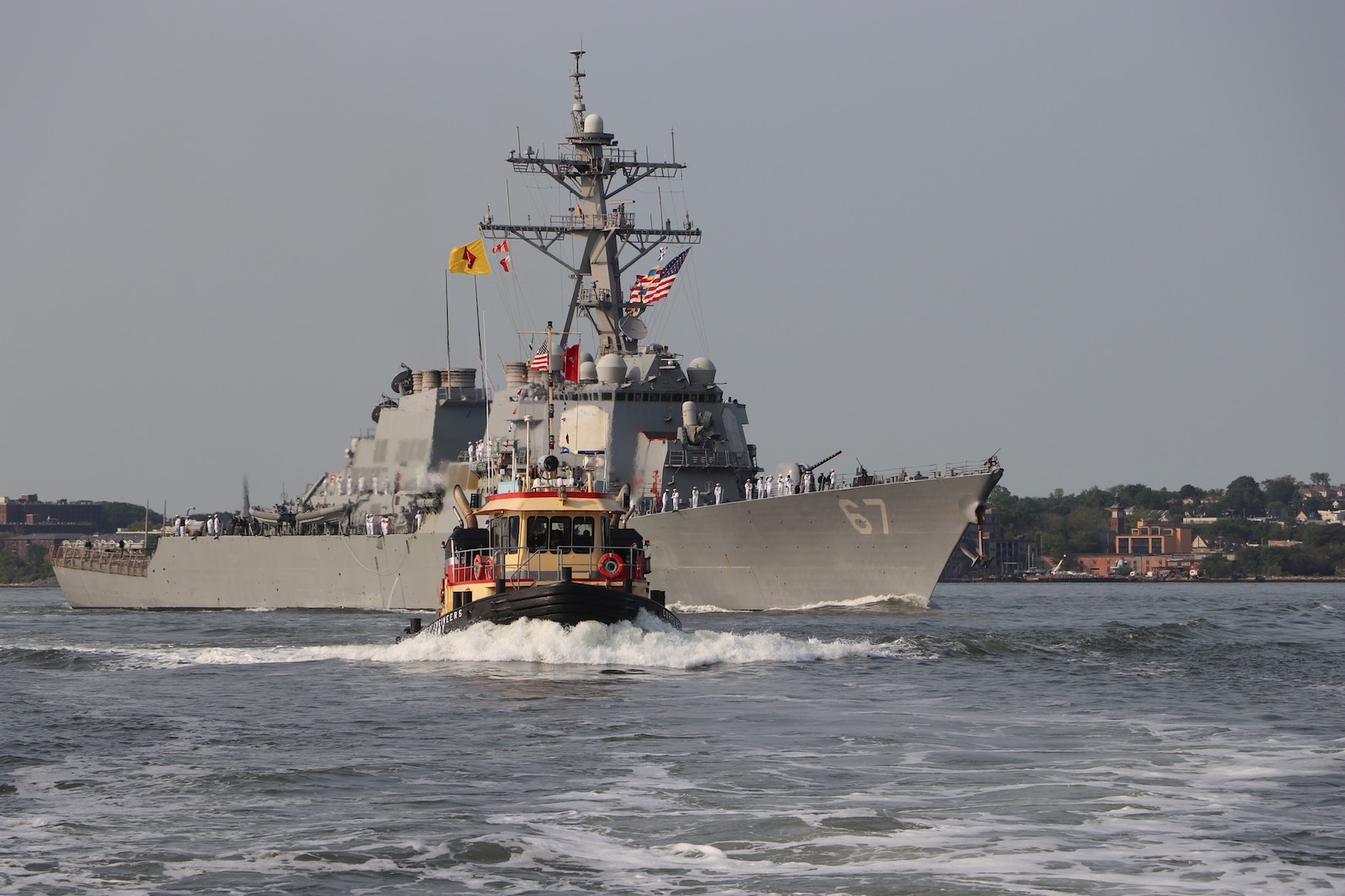 DCV Gelberman: Leading the Fleet Week NYC Parade in Style