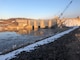 The Moose Creek Dam regulates stream flow on the Chena River to prevent flooding due to ice jams on April 27 near North Pole.