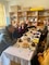 U.S. Army Corps of Engineers, Europe District Contracting Specialist Master Sgt. Eulid Temblador, seated in the far end of the right side of the table in civilian clothes, discusses plans for a school project with local partners in Azerbaijan during a site visit in February 2022. Temblador is one of four Soldiers serving in Europe District’s Contracting Division and while they support a wide range of projects, they often support some of the District’s more remote construction efforts like this Humanitarian Assistance project. (Courtesy photo)