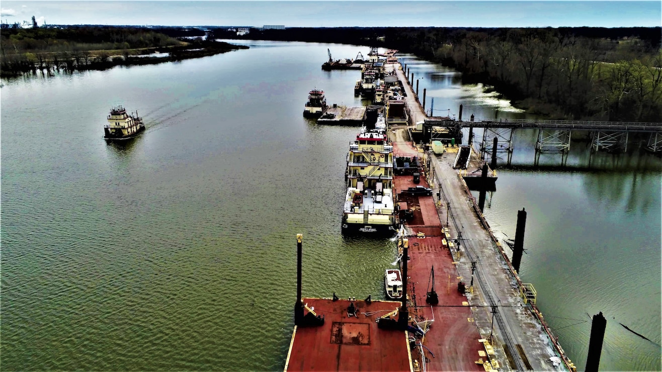 Ensley Engineer Yard is a full-service marine maintenance facility, keeps a variety of equipment, supplies, and people ready to go on a moment's notice.

Whether for routine work or emergency response contingencies, EEY is always ready to support the district’s navigation and flood control missions -- 24/7/365.

Although EEY doesn’t compete with private industry contractors, it’s become a lot more than just a marine maintenance center. Through outreach services, EEY is able to support other Federal agencies by providing repair and construction services without the red tape.

Flexibility, innovation, and a strong commitment to meeting the customer’s needs are all hallmarks of work produced by these EEY employees… and that’s why this facility is second to none.