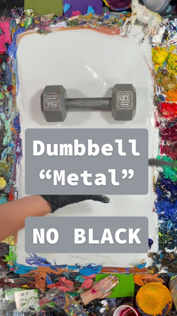Reply to @billp111 Dumbbell “Metal” NO BLACK, Paint match #dumbbell #paintmatch #workout #weight #paint #painter #colormix #colormixer #fritzdoesart tekijältä fritzdoesart biisillä original sound artistilta fritzdoesart