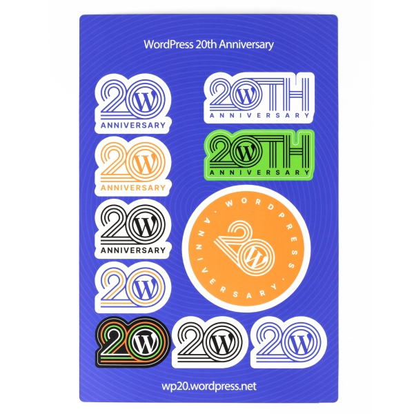 WP20 Sticker Sheet