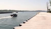 USACE Buffalo Completed Little Sodus Harbor West Pier Project