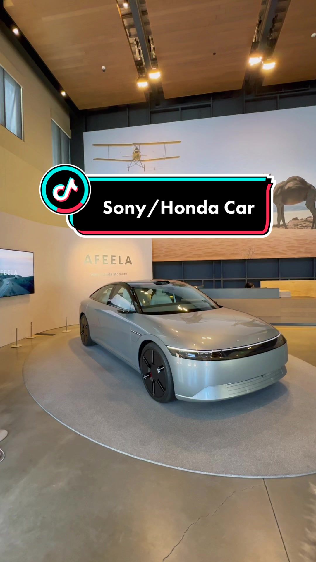 This thing is insane! Would you buy a car from Sony? 🤔🤷🏽‍♂️ #sony #honda #afeela #ev #electriccar #cartok #foryoupage #foryou  created by Forrest Jones with Dusty Sky's BGM saxophone for Vtuber(1042745)