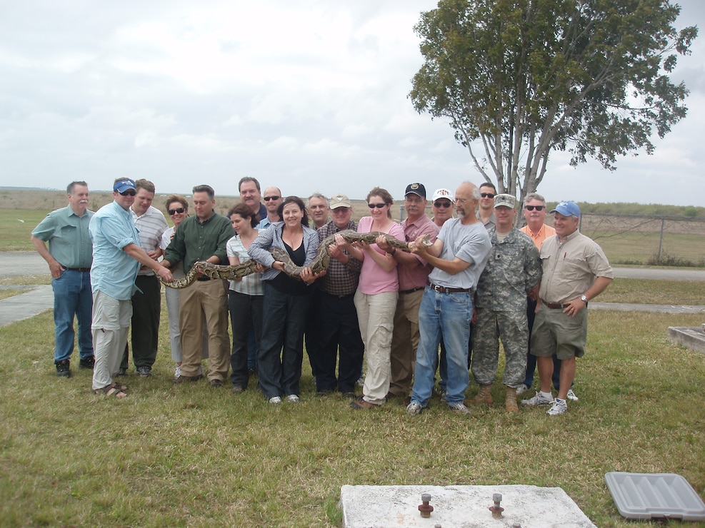 The Burmese python, one of the five largest snakes in the world, is native to a large variation of tropic and sub-tropic areas of Southern- and Southeast Asia, but is considered an invasive species within Florida and other areas of the U.S.