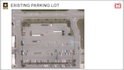 Existing Parking Lot Overhead Graphic