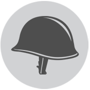 Hard hat on a grey background