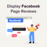 How to display your Facebook page reviews in WordPress