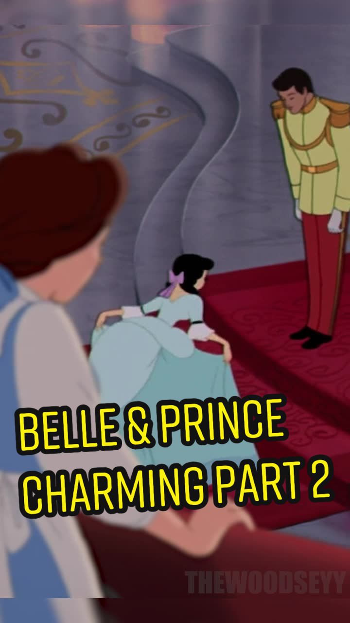 Warning - it’s a sad story 😭 Belle and Prince Charming ❤️ #beautyandthebeast #cinderella #disneymep #disneyedit #disneycrossover #disney #animated created by Woodseyy with Woodseyy's The One That Got Away