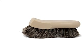 303 Upholstery Brush - Horse Hair Bristles - Tough On Stubborn Stains, Gentle On Delicate Fabrics - Contoured, Ergonomic D...