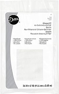 Dritz 606 Cheesecloth, Food Grade #10, 36-Inch x 6-Yards , White