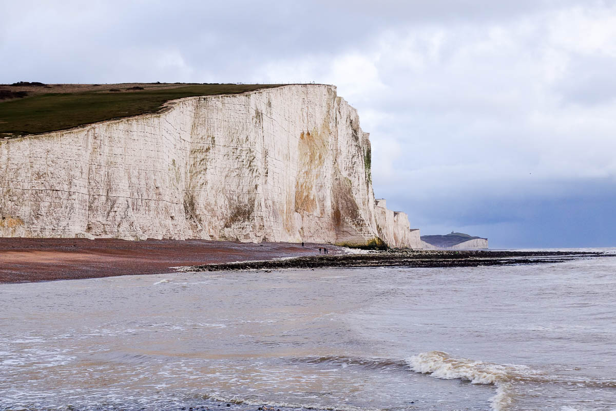 White Cliffs of Dover in January