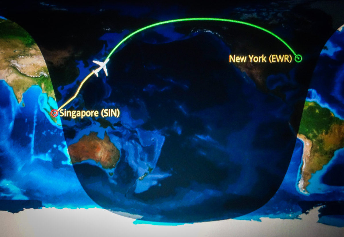 SQ22 - the longest flight in the world