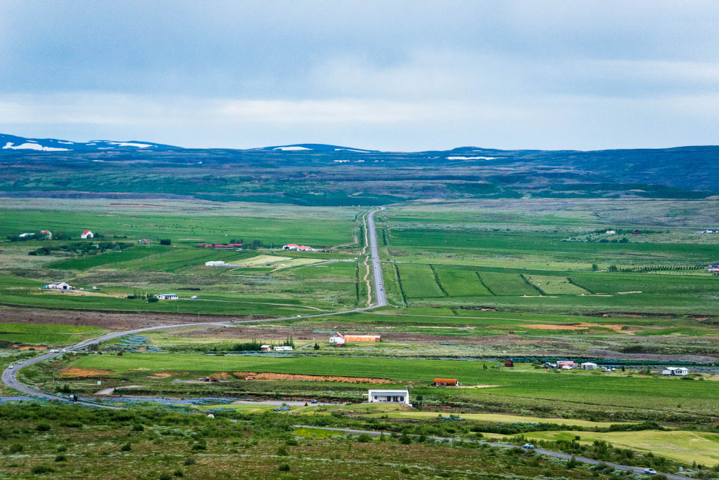 The Ring Road's total length is 1,332 kilometres (828 mi)