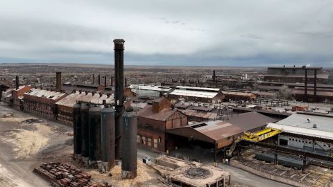 The Evraz steel plant in Pueblo, Colorado.