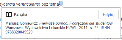 Najczęściej cytowane książki w polskiej Wikipedii