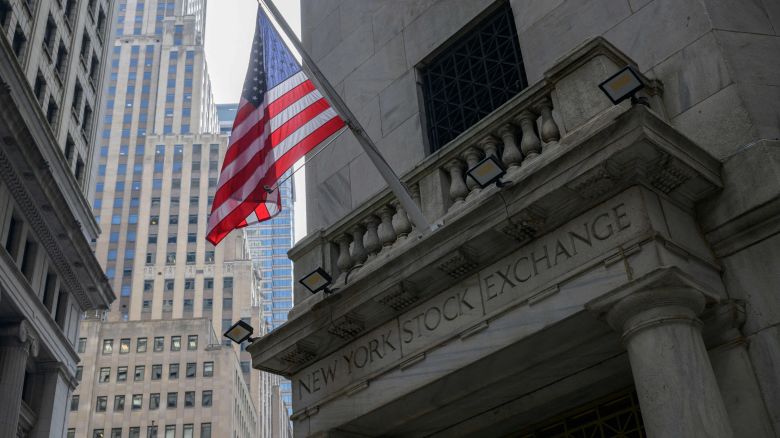 An exterior view of the New York Stock Exchange in New York City on August 21, 2023. European and US stocks rebounded on Monday but Asian markets ended mixed after a Chinese rate cut failed to reassure investors worried about the outlook for the world's number two economy. (Photo by ANGELA WEISS / AFP) (Photo by ANGELA WEISS/AFP via Getty Images)