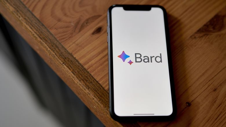 The Google Bard AI logo on a smartphone arranged in Germantown, New York, US, on Thursday, July 13, 2023. Bard is Googles effort to make up lost ground to OpenAI Inc. in the artificial intelligence race. 