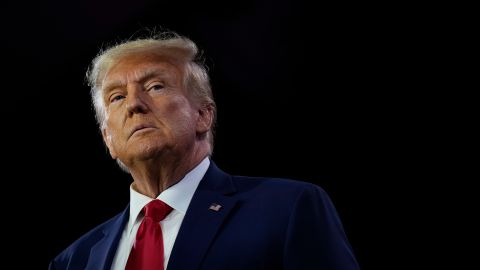 Republican presidential candidate former U.S. President Donald Trump speaks at the Faith and Freedom Road to Majority conference at the Washington Hilton on June 24, 2023 in Washington, DC. 