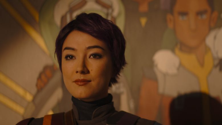 Natasha Liu Bordizzo as Sabine Wren in the "Star Wars" series "Ahsoka."