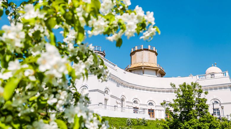 Kazan City Astronomical Observatory. View from the west