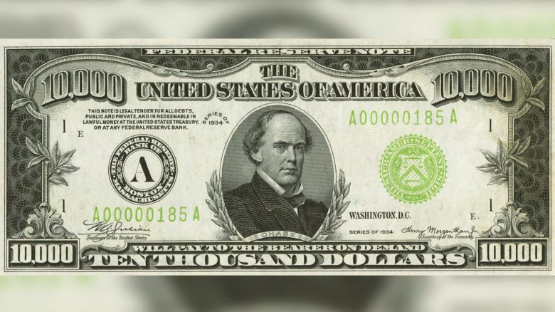 01b $10,000 bill auction