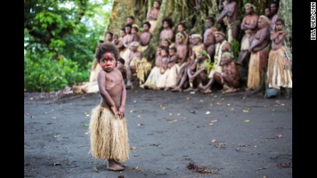 VANUATU: A little girl takes the spotlight as local villagers gather with their chief, near a giant banyan tree in Yakel Village on Tanna Island. Photo by CNN&#39;s Bill Weir.
Follow @billweircnn and other CNNers on the @cnnscenes gallery on Instagram for more images you don&#39;t always see on news reports from our teams around the world.