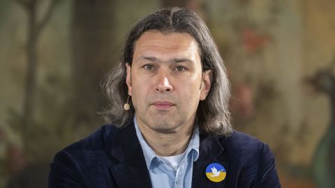 05 May 2022, Bavaria, Poing: Vladimir Jurowski, General Music Director of the Bavarian State Opera, during the presentation of the Bavarian State Opera season for 2022/2023. Photo by: Peter Kneffel/picture-alliance/dpa/AP Images