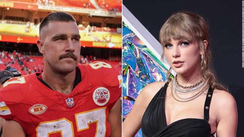 Travis Kelce Taylor Swift SPLIT