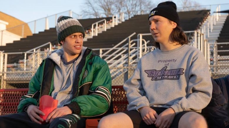 Pete Davidson and Paul Dano in "Dumb Money."