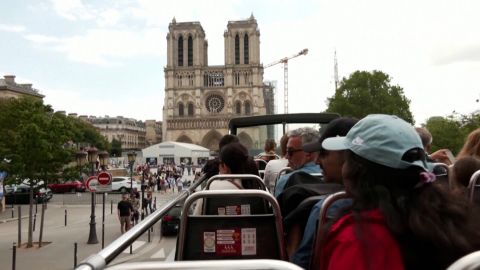 screengrab france protest tourism