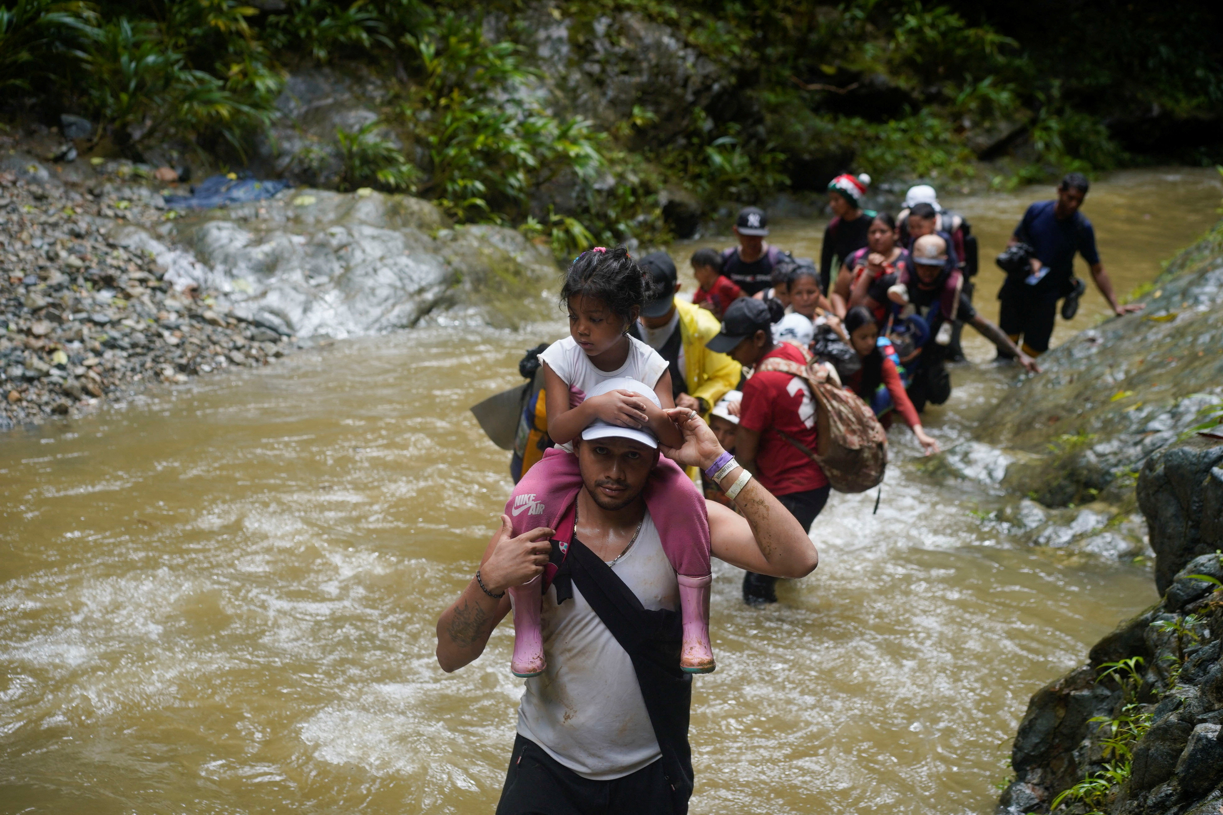 UNICEF reports record number of children crossing Panama's Darien Gap