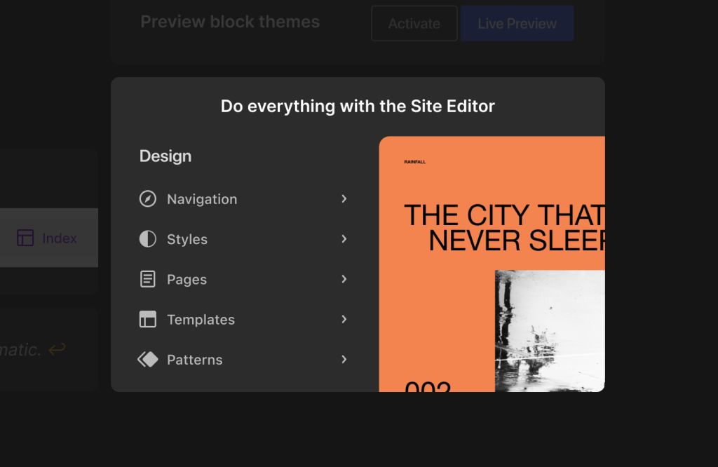 Image titled "Do everything with the Site Editor"