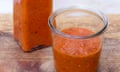 Tom Hunt’s lacto-fermented tomato harissa ketchup.