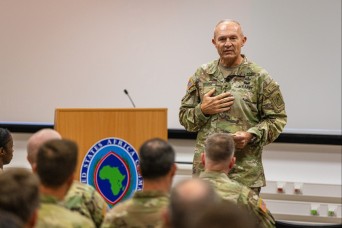 41st Army Chief of Staff Visits U.S. Africa Command