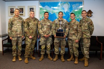 Guard Team Awarded 3rd Consecutive Services Cup Cyber Trophy