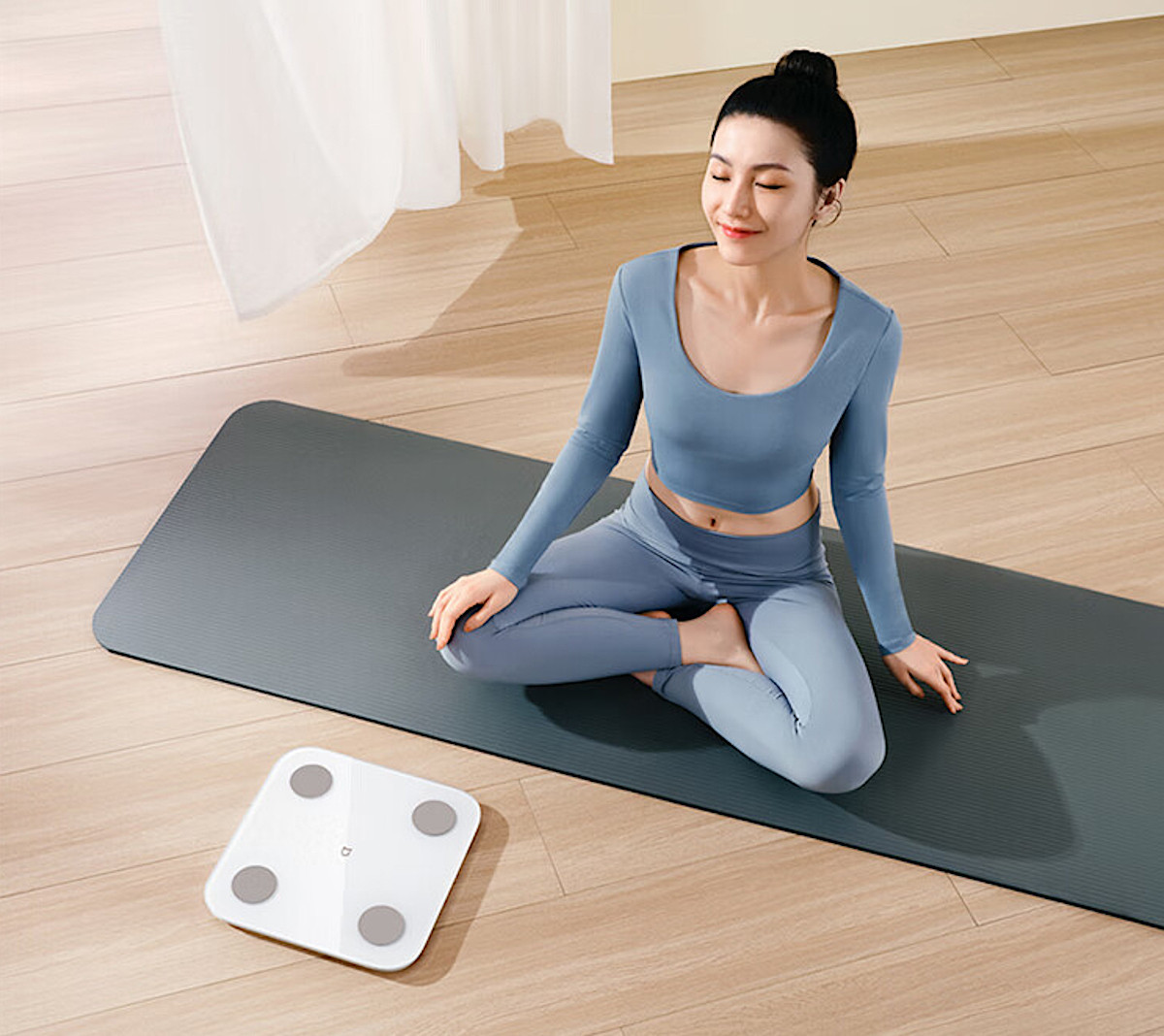 <p>Смарт-весы Xiaomi Mijia Smart Body Fat Scale S400</p>