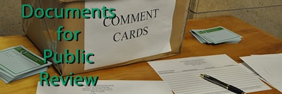 Public Review Documents