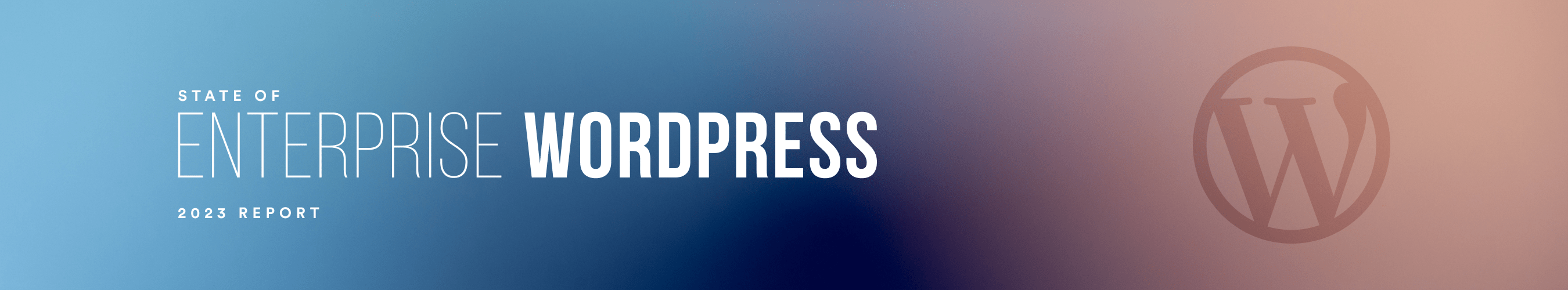 Take part in the 2023 State of Enterprise WordPress survey.