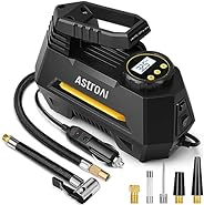 AstroAI Tire Inflator Portable Air Compressor Air Pump for Car Tires - Car Accessories, 12V DC Auto Pump with 