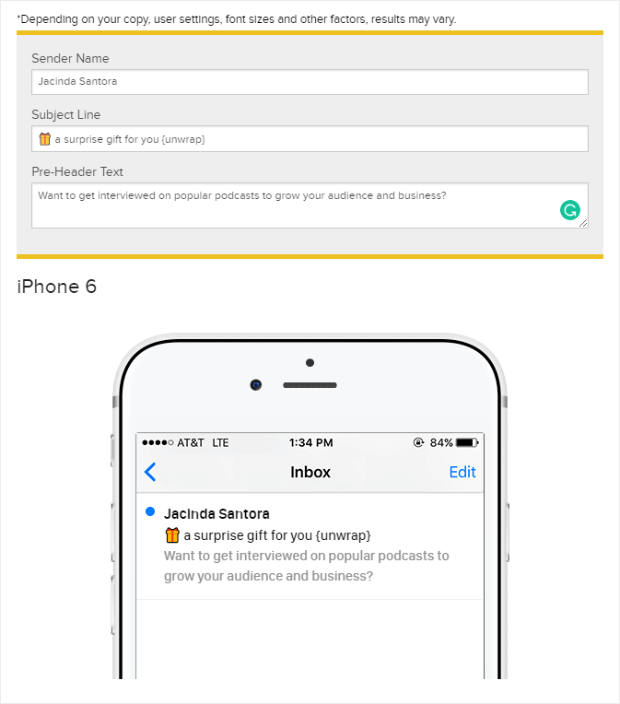 testsubject zurb subject and preheader tester