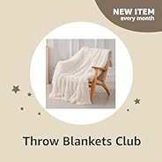 Highly Rated Throw Blankets Club - Amazon Subscribe & Discover, 50" x 6