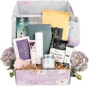 TheraBox Self Care Subscription Box Kit With 8 Pampering Products In Wellness Gift Box -Relaxation Care Packag