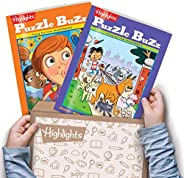 Highlights Puzzle Books Subscription Box For Kids Ages 4-7 | Puzzle Buzz Puzzle Club | Brain-Boosting Activiti