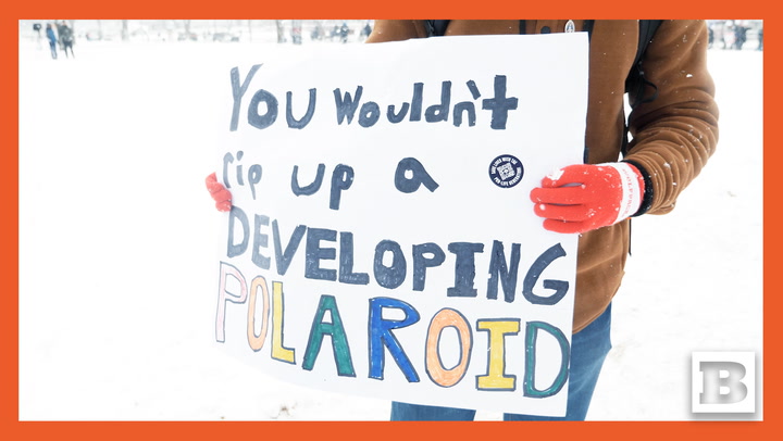 “You Wouldn’t Rip Up a Developing Polaroid”: Pro-Life Activist Brings Unique Sign to March for Life