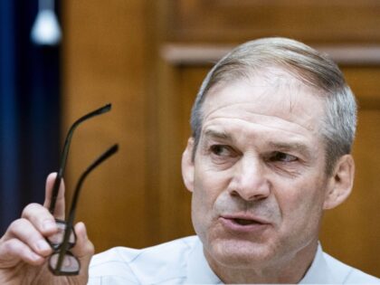 Representative Jim Jordan, a Republican from Ohio, during a hearing in Washington, DC, US,