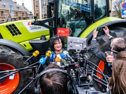 THE HAGUE, NETHERLANDS - MARCH 18: Caroline Van Der Plas of BoerBurgerBeweging (BBB) seen