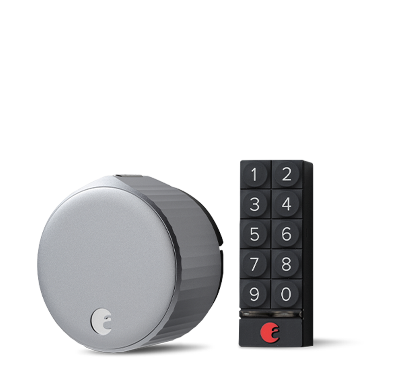 August Wi-Fi Smart Lock + Keypad Silver