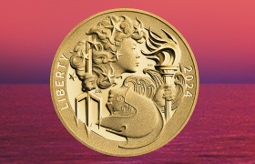 Liberty & Britannia Gold Coin obverse